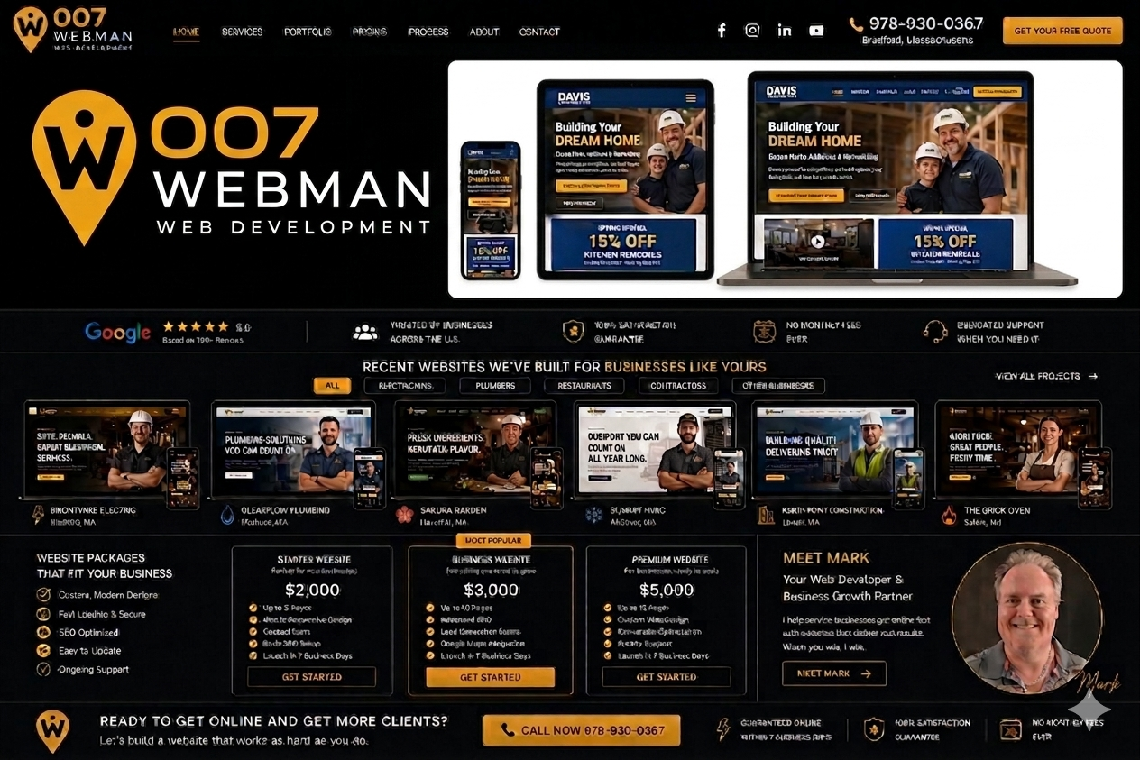 007 WebMan Portfolio Showcase
